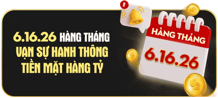 Thưởng nạp tiền hàng ngày vclub